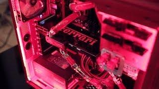 Ferrari 9590 Extreme Build: Water Cooled FX-9590 8-Core Gaming PC!