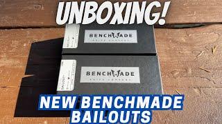 Unboxing ~ Benchmade Bailout’s New Color & Aluminum Handles!