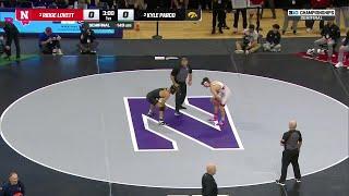 149 LBs: Kyle Parco vs. Ridge Lovett | Big Ten Wrestling Championship Semifinal | 3/8/25