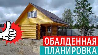 Баня с Самой ПОПУЛЯРНОЙ Планировкой  # Баня под ключ в Сургуте 