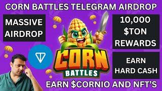 Massive Corn Battles Telegram Airdrop | Play Corn Battles Airdrop on Telegram