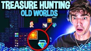 Treasure Hunting in 10 YEAR OLD Growtopia Worlds...