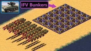 IFV Bunkers vs Kirovs - Same Cost - Red Alert 2