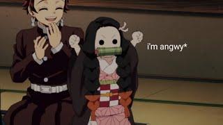 nezuko being smol for 58 seconds straight l demon slayer s3