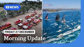 Two deaths in Sydney to Hobart yacht race + Grampians bushfire rages on | ABC NEWS