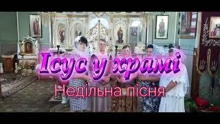 Недільна пісня "Ісус у храмі"