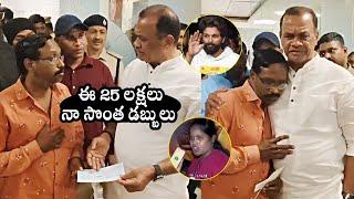 Minister Komatireddy Venkat Reddy Meets Revathi Husband |Allu Arjun |Pushpa 2 The Rule|Revanth Reddy