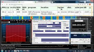 FM DX Es - 120822 0944UTC - 89.2 SER (E) Dalias/Nuevo Mundo (AND-AL) 1kW! 1972km