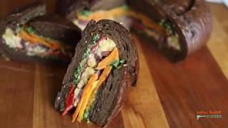 Epic Vegan Picnic Sandwich | Andrea Buckett Cooks | Quick Recipes
