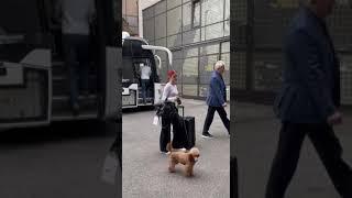 Александра Трусова-Игнатова приехала в дворец«Юбилейный»на контрольные прокаты сборной России ️