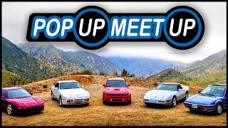 POP-UP Headlight Meet Up! (Corvette + NSX + Celica + 944 + Prelude)