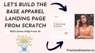 Let's Build The Base Apparel Challenge From Frontend Mentor From Scratch