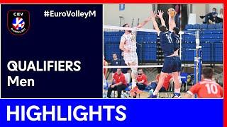 Georgia vs. Montenegro Highlights - #EuroVolleyM Qualifiers