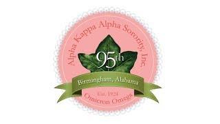 Alpha Kappa Alpha | Omicron Omega 95th Anniversary [part 1]