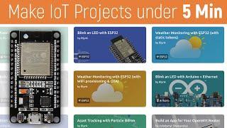 Making IoT Projects is now Easier using Blynk Blueprints  | ESP32 Projects | IOT Projects | Blynk