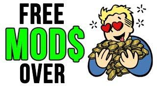 Skyrim & Fallout 4 PAID Mods Means FREE Mods are OVER?