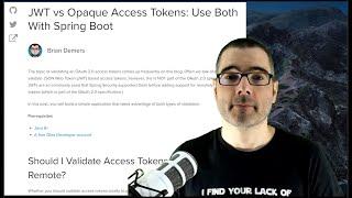 Build a Spring Boot Application That Uses BOTH Opaque and JWT Access Tokens