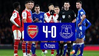 ARSENAL 4-0 EVERTON | Premier League highlights