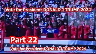 22R VOTE FOR PRESIDENT DONALD J TRUMP