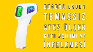 Uygun Fiyatlı Temassız Uzaktan Ateş Ölçer Quadro LK001 İncelemesi. İnsan / Nesne Sıcaklık Ölçer.