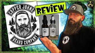 Copper Johns Beard Co.  Review  #beardoil #ionicminerals #graybeard