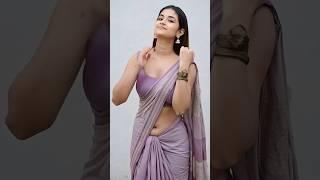 AI models cute saree navel and draping skills @AISareeModels #shorts#sareedraping#sareenavel