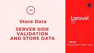 #9- Store Data in Database| Validate Data | Laravel 9 CRUD |  #laravel9 #laravel