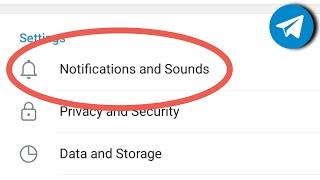 Telegram Notification And Sound Setting | Telegram Audio Settings