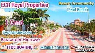 14321 GRND BEACH PLOT FOR SALE ECR PARAMANKENI️PEARL GATED COMMUNITY️VIP AREA️SIPCOT️MR.ASHI️