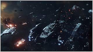 Squadron 42 Prologue - All Epic Space Battle Scenes