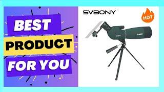 Best  Svbony SV28/SV28 PLUS 25-75x70 Spotting Scope   With Tripod   Review