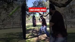 Basic heavy bag boxing drill #mma #boxing #fighter