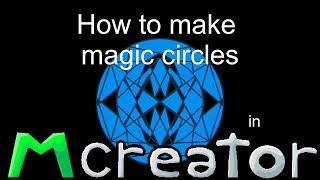 Advanced Tutorial - How to make a magic circle in - mcreator 2023.1