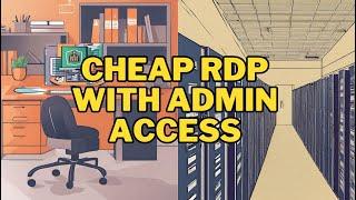 Cheap RDP with Admin Access