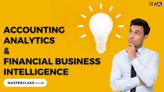 Accounting Analytics & Financial Business Intelligence with Excel - Course introduction