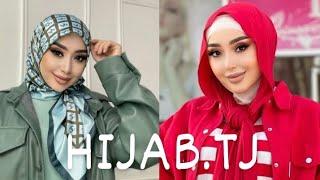 Тарзи осон бастани сатр!Простой способ завязать хиджаб!easy way to tie hijab!))