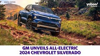 GM unveils all-electric 2024 Chevrolet Silverado
