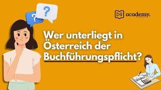 Buchführungspflicht Österreich - Doppelte Buchführung Einnahmen-Ausgaben-Rechnung Pauschalierung