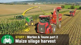 Agrarservice Marten & Teune in action | John Deere forage harvesters & tractors | Pt 2 | Contractors