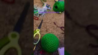 #Crochet #Frog #CrochetWithMe ￼