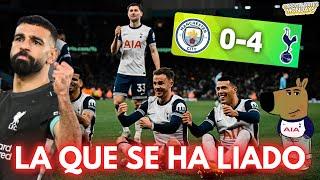 CHM 8X12: GOLEADA DEL TOTTENHAM AL CITY Y UN SALAH HEROICO