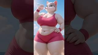 Story of two fatty cats #shorts #cute #kitty #kitten #viralshorts