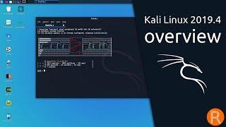 Kali Linux 2019.4 overview | The Most Advanced Penetration Testing Distribution, Ever