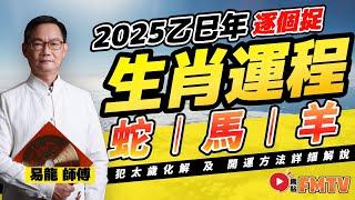 [Snake , Horse , Sheep ] Master Yi Long predicts the twelve zodiac signs in 2025︱FMTV