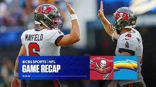 Baker Mayfield LIFTS Buccaneers over Chargers, earn 4th straight win | Game Recap