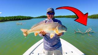 The SECRET to Catching REDFISH in the Florida Keys!!!