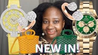 LUXURY NEW RELEASES ~ ROLEX, HARRY WINSTON, POMELLATO, GOYARD, RICHARD MILLE || HAYA GLAMAZON