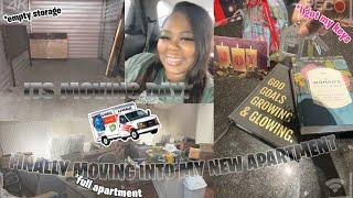 MOVING VLOG, HOW I GOT MY APARTMENT WITH NOT SO GOOD CREDIT 🫣| NO LONGER HOMELESS IN HOUSTON ‍