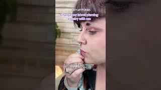 Change my Labret Piercing Jewelry with Me