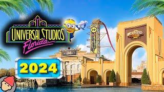 Universal Studios Florida RIDES & ATTRACTIONS 2024 | Universal Orlando Resort